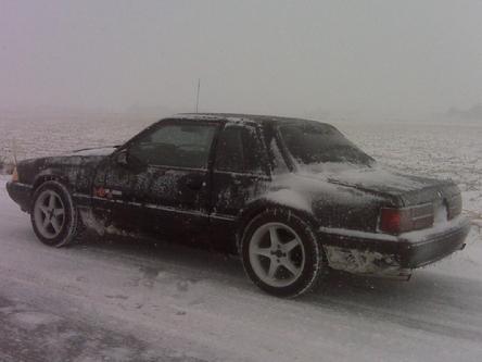 HP2g 110mpg V8 Hybrid driven to Washington DC snowstorm January 26, 2011